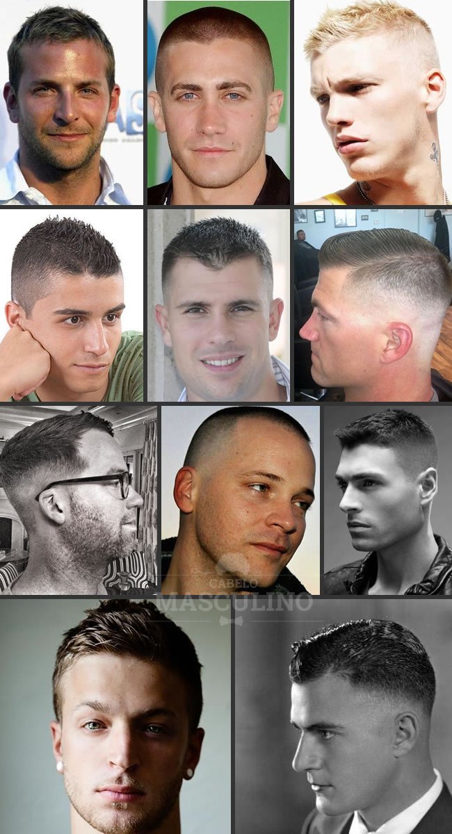 cabelo militar para todos os gostos