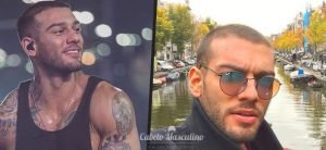 Cabelo do cantor Lucas Lucco.