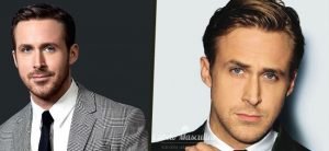 Penteado do ator Ryan Gosling.